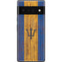 Barbados Flag Dark Wood Google Pixel 6 Pro Skin